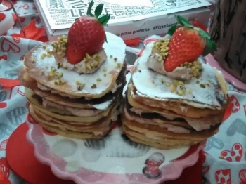 Torrette di crepes per SAN VALENTINO